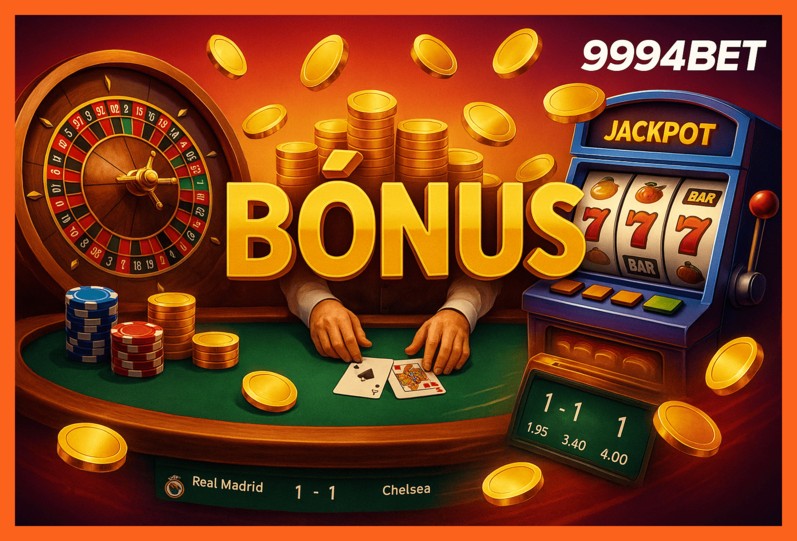 O bônus promocional 9994BET é uma ótima maneira de começar sua aventura