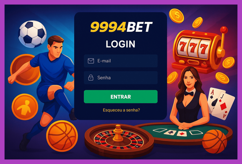 Criar uma nova Conta no plataforma 9994BET